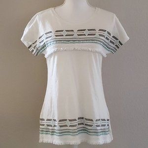 4/$20  Boho Southwest Embroidered Tee